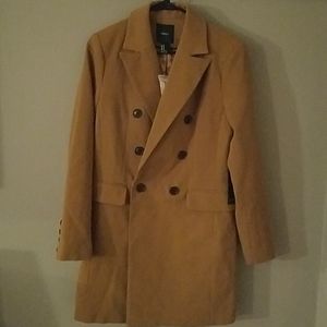 Mustard Peacoat